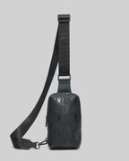 PSYCHO BUNNY BOLSO CRUZADO CON ACABADO DE GOMA PSYCHO BUNNY