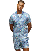 PSYCHO BUNNY CAMISAS HOMBRE AZUL