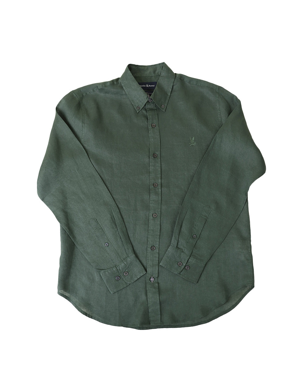 PSYCHO BUNNY CAMISAS HOMBRE VERDE