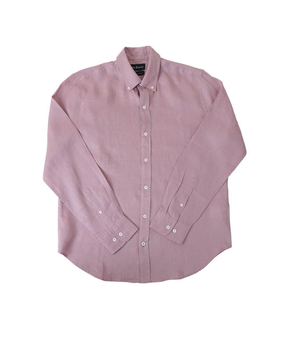 PSYCHO BUNNY CAMISAS HOMBRE ROSADO