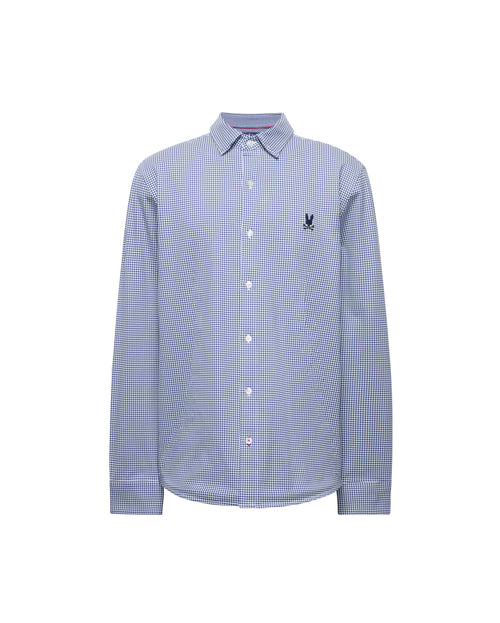 PSYCHO BUNNY CAMISAS HOMBRE AZUL