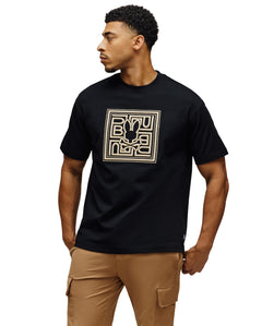 PSYCHO BUNNY CAMISETAS HOMBRE NEGRO