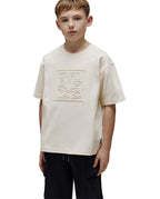 PSYCHO BUNNY CAMISETAS NIÑO BLANCO