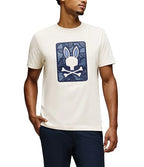 PSYCHO BUNNY CAMISETAS HOMBRE BLANCO