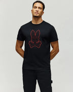 PSYCHO BUNNY CAMISETAS HOMBRE NEGRO