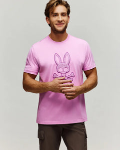 PSYCHO BUNNY CAMISETAS HOMBRE ROSADO