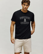 PSYCHO BUNNY CAMISETAS HOMBRE NEGRO