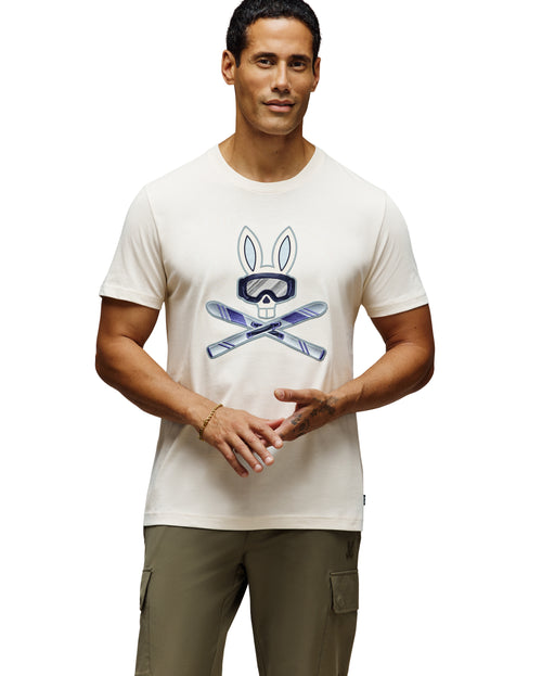 PSYCHO BUNNY CAMISETAS HOMBRE BLANCO