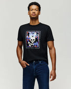 PSYCHO BUNNY CAMISETAS HOMBRE NEGRO