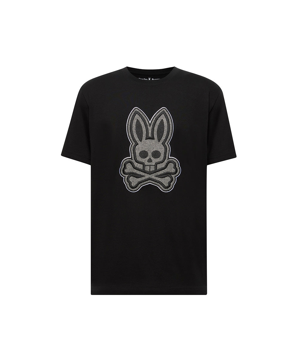 PSYCHO BUNNY CAMISETAS NIÑO NEGRO