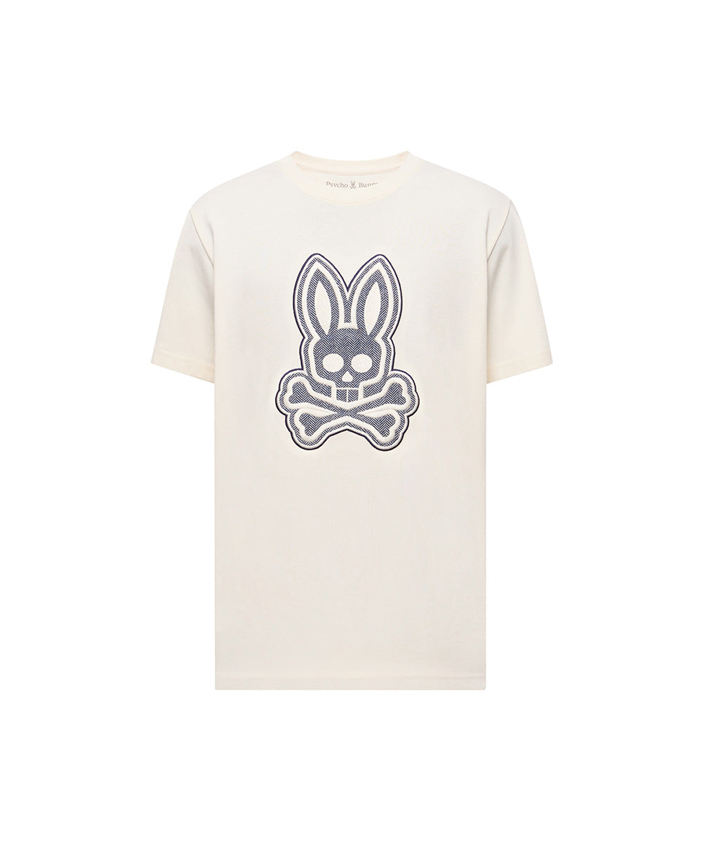 PSYCHO BUNNY CAMISETAS NIÑO BLANCO