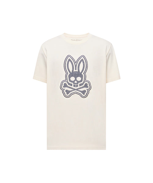 PSYCHO BUNNY CAMISETAS NIÑO BLANCO