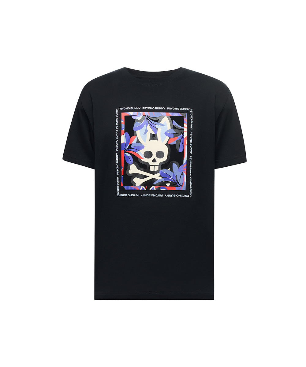 PSYCHO BUNNY CAMISETAS NIÑO NEGRO