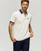 PSYCHO BUNNY CAMISETA TIPO POLO HOMBRE BLANCO