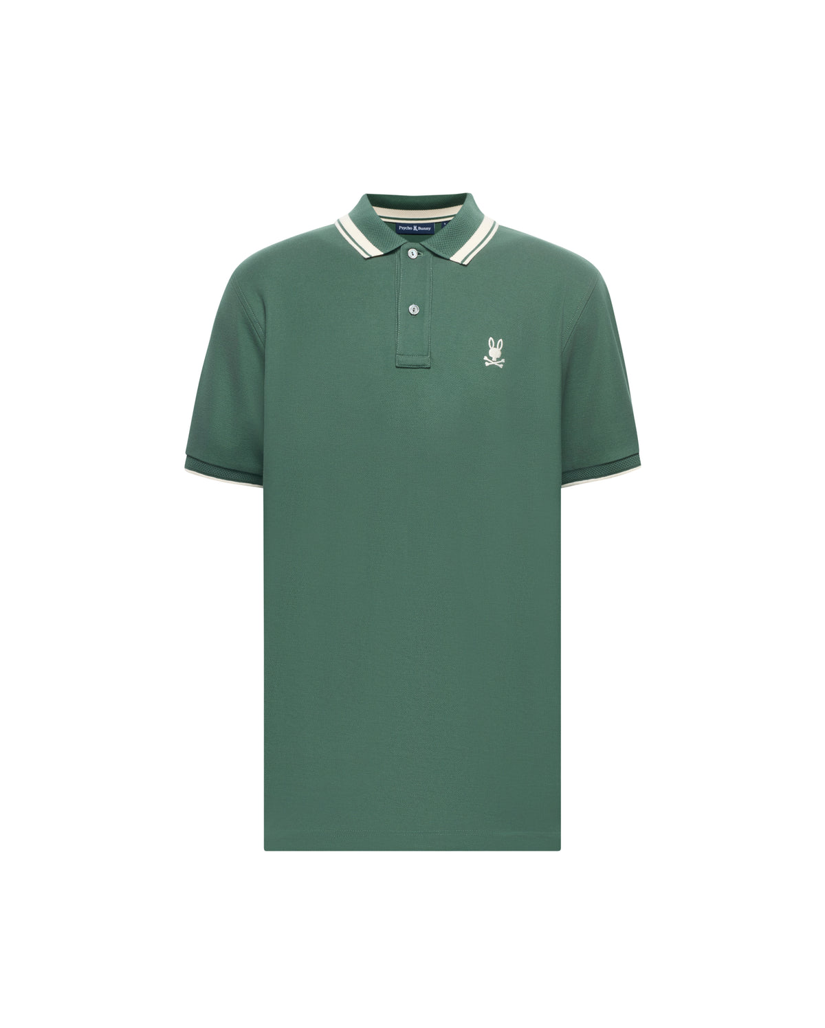 PSYCHO BUNNY CAMISETA TIPO POLO HOMBRE VERDE