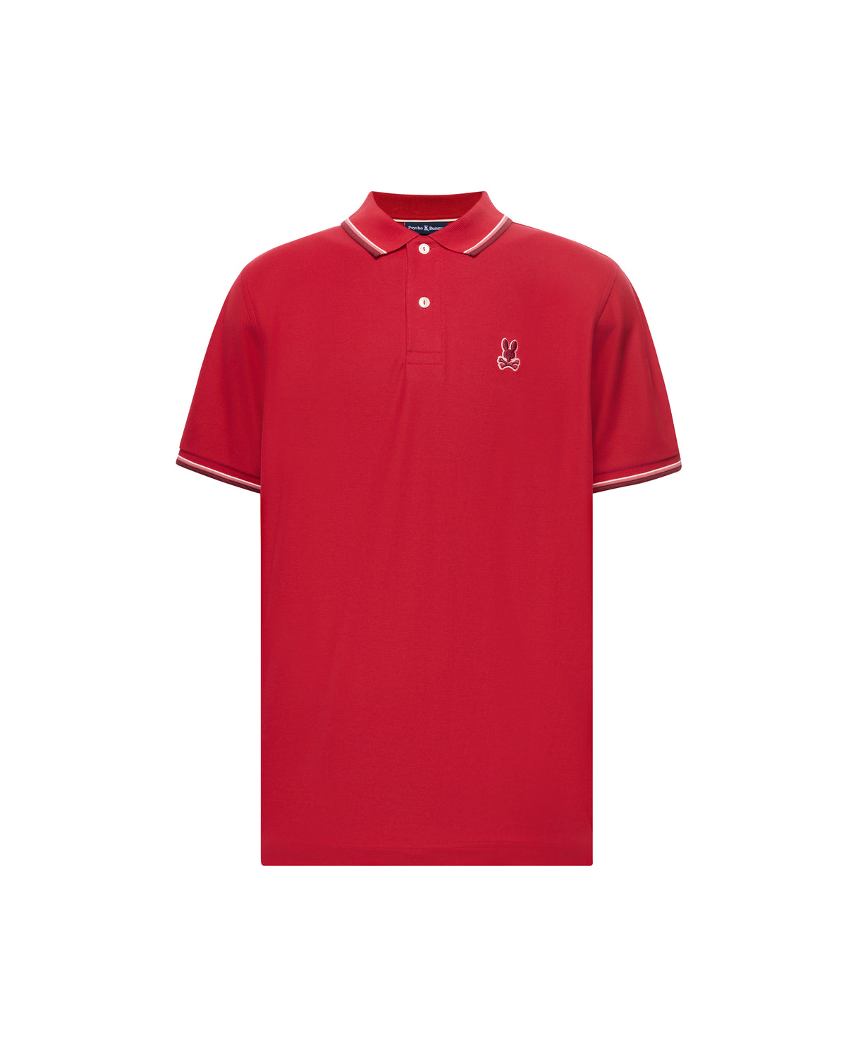 PSYCHO BUNNY CAMISETA TIPO POLO HOMBRE ROJO