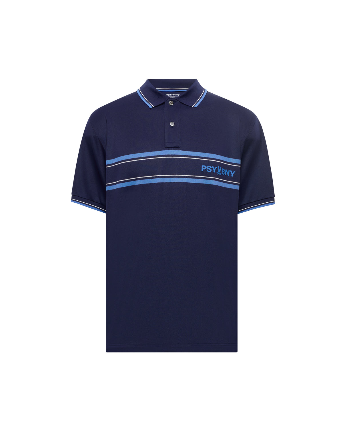 PSYCHO BUNNY CAMISETA TIPO POLO HOMBRE AZUL