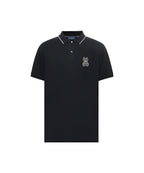 PSYCHO BUNNY CAMISETA TIPO POLO NIÑO NEGRO
