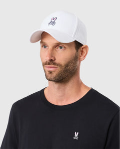 PSYCHO BUNNY GORRAS HOMBRE BLANCO
