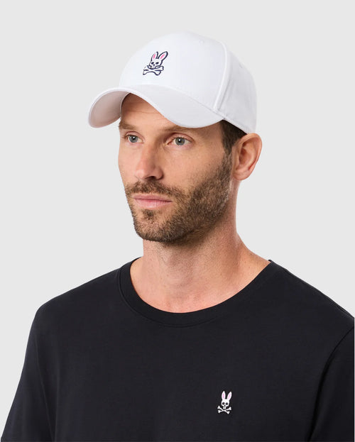 PSYCHO BUNNY GORRAS HOMBRE BLANCO