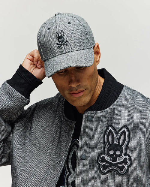 PSYCHO BUNNY GORRAS HOMBRE NEGRO