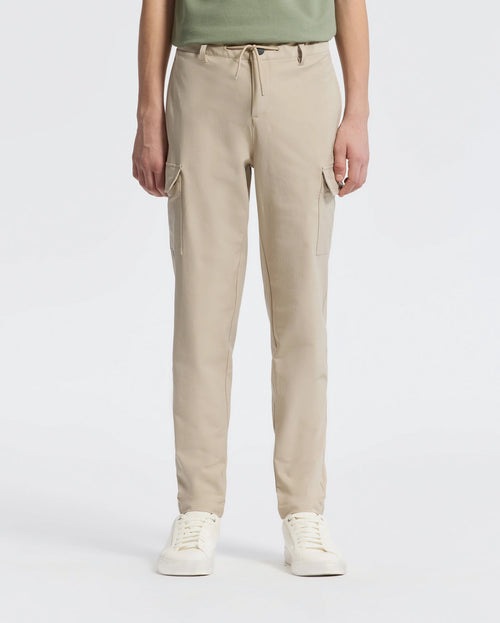 PSYCHO BUNNY PANTALON NIÑO BEIGE