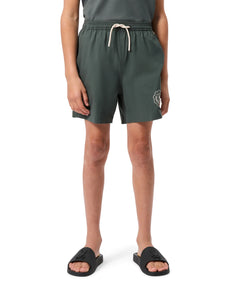 psycho bunny pantaloneta de baño niño fantasia verde