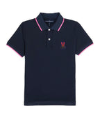 psycho bunny polo manga corta niño fantasia azul