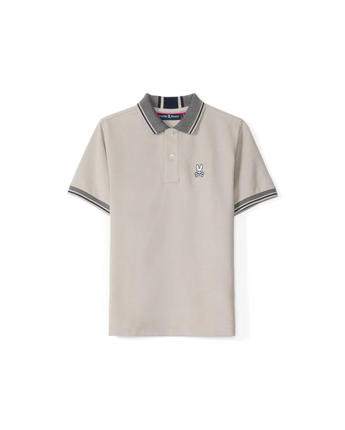 psycho bunny polo manga corta niño fantasia beige