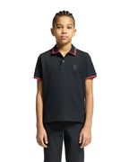 psycho bunny polo manga corta niño fantasia negro