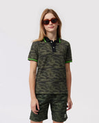 psycho bunny polo manga corta niño fantasia verde