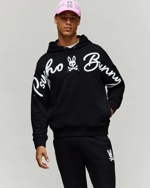 PSYCHO BUNNY SUDADERAS HOMBRE NEGRO