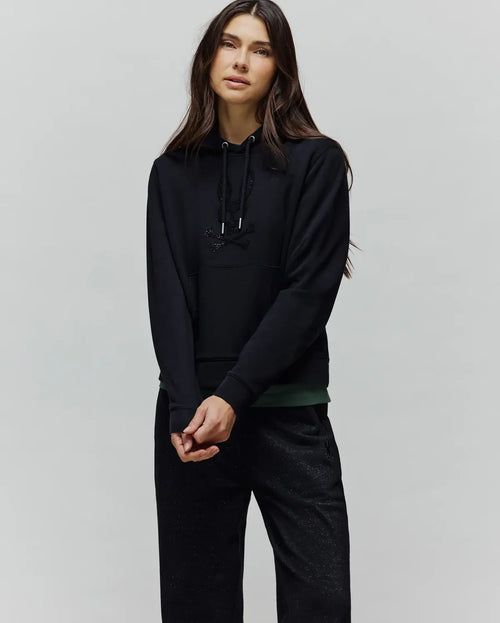 PSYCHO BUNNY SUDADERAS DAMA NEGRO