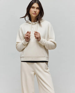 PSYCHO BUNNY SUDADERAS DAMA BLANCO