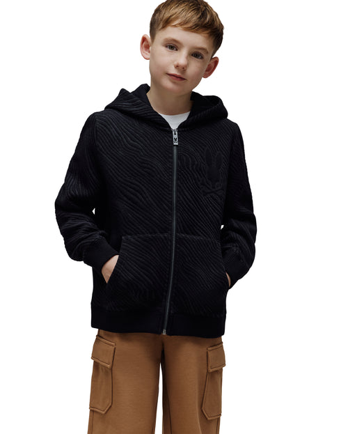 PSYCHO BUNNY SUDADERAS NIÑO NEGRO