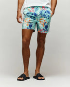 PSYCHO BUNNY TRAJES DE BAÑO HOMBRE AZUL