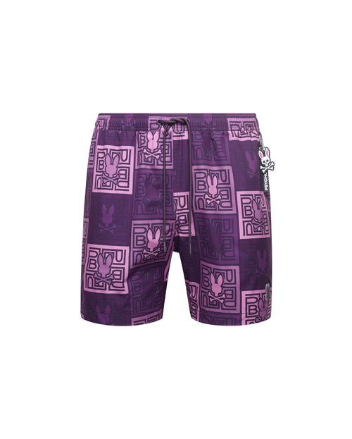 PSYCHO BUNNY TRAJES DE BAÑO HOMBRE ROSADO