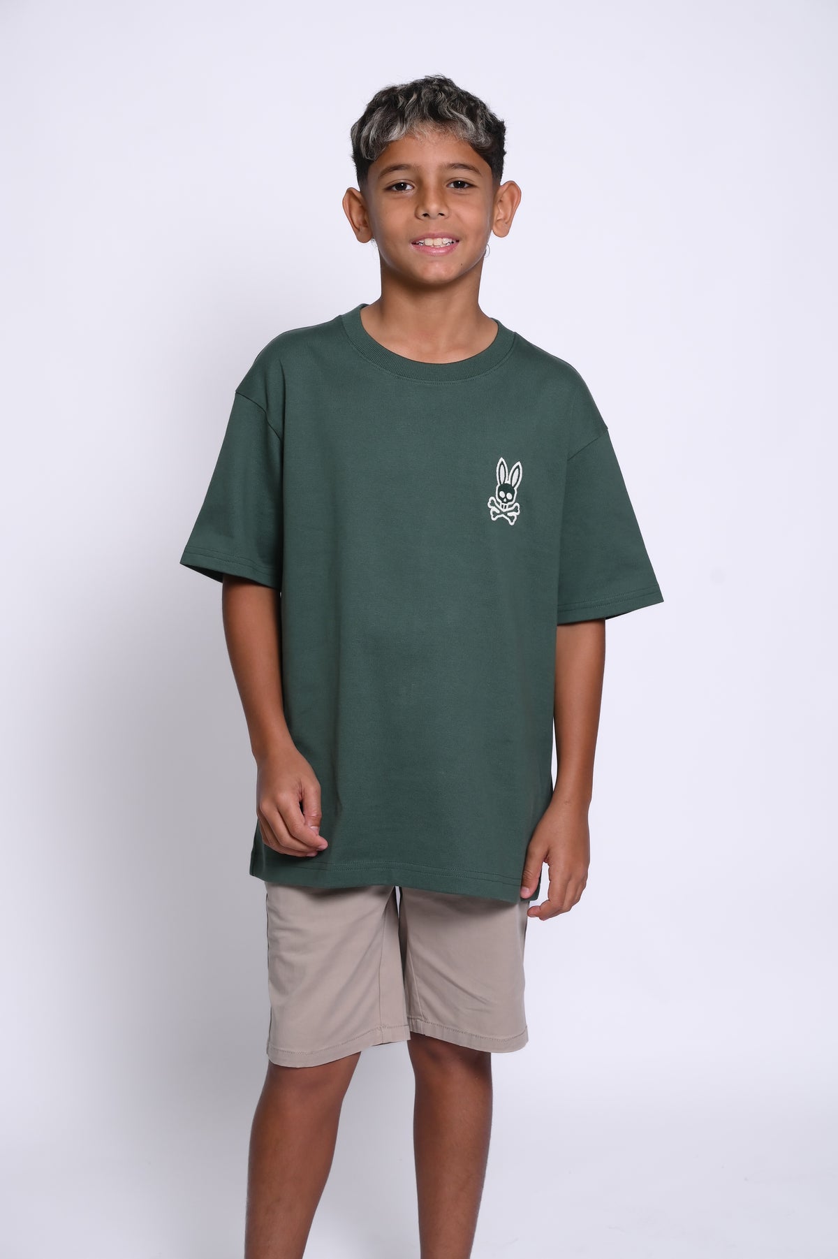 PSYCHO BUNNY CAMISETA NIÑO FANTASIA VERDE