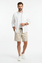 BERMUDA PSYCHO BUNNY PARA HOMBRE COLOR BLANCO MB0700017250