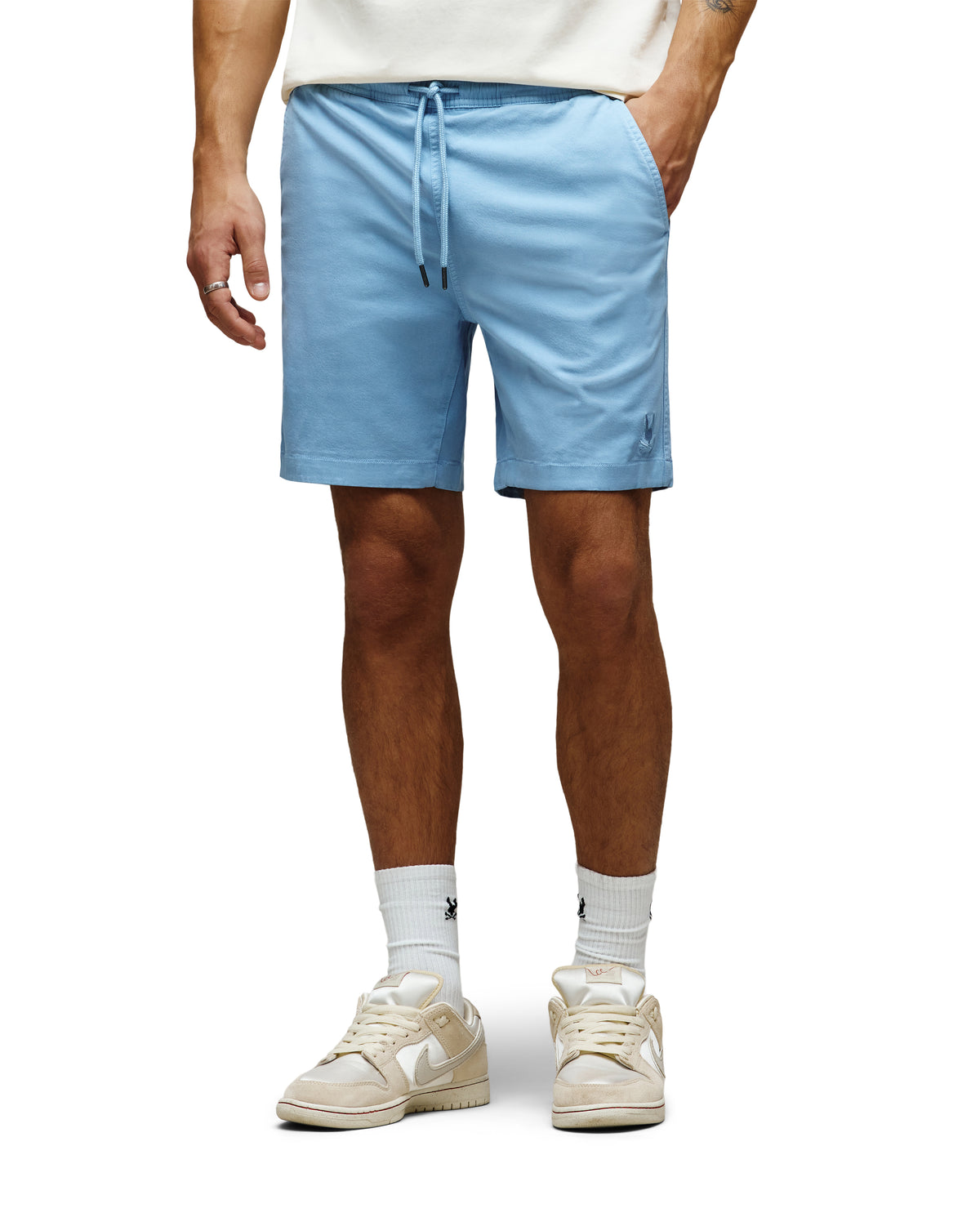 PSYCHO BUNNY BERMUDA TENCEL STRETCH WILLIS PARA CABALLERO HOMBRE AZUL B6R584F200407