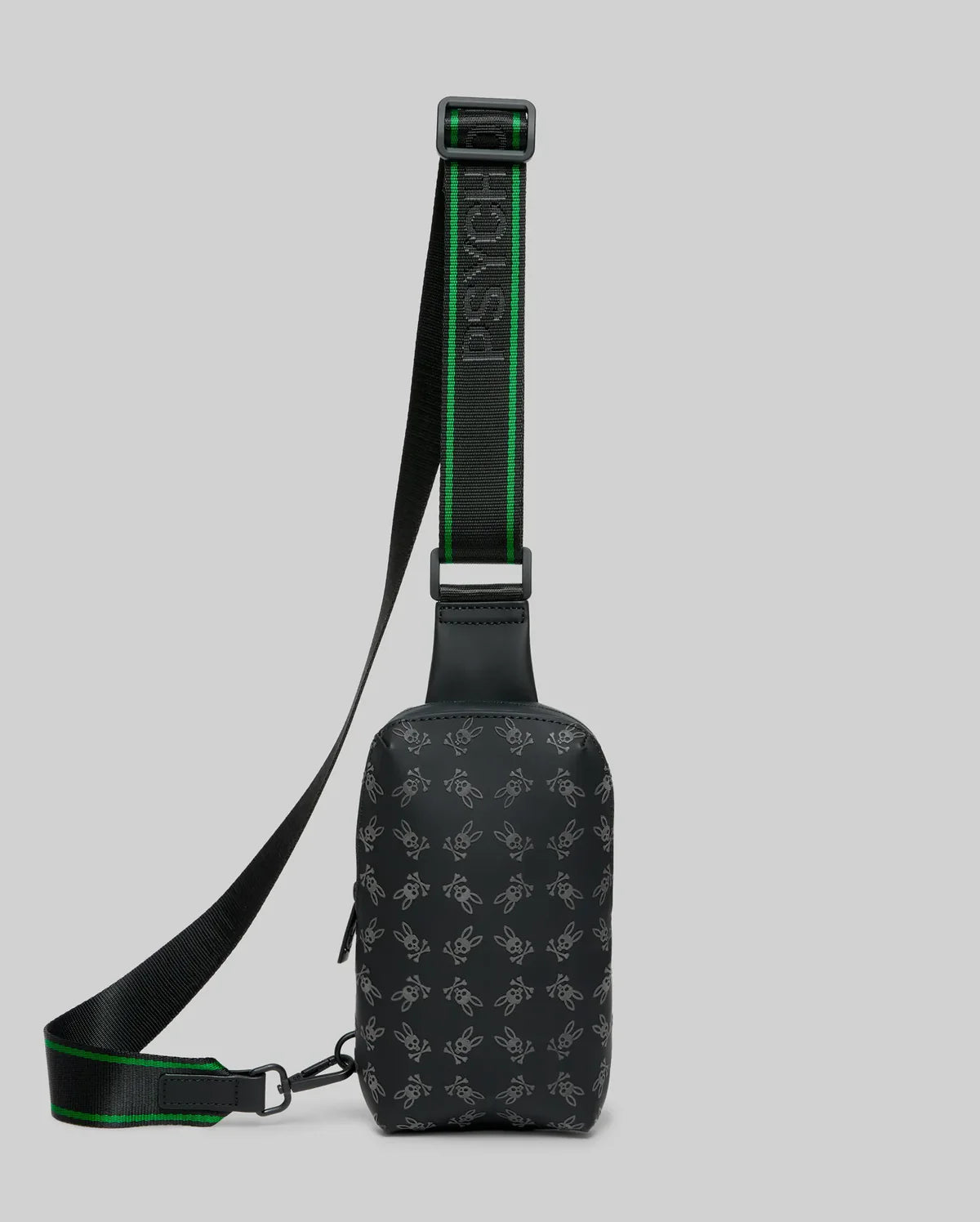 BOLSO PSYCHO BUNNY PARA HOMBRE COLOR NEGRO MO2400080001