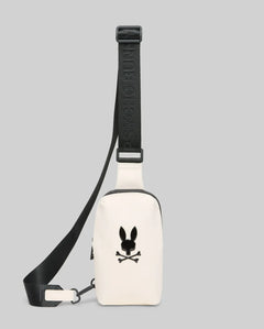 BOLSO PSYCHO BUNNY PARA HOMBRE COLOR BLANCO MO2400079250