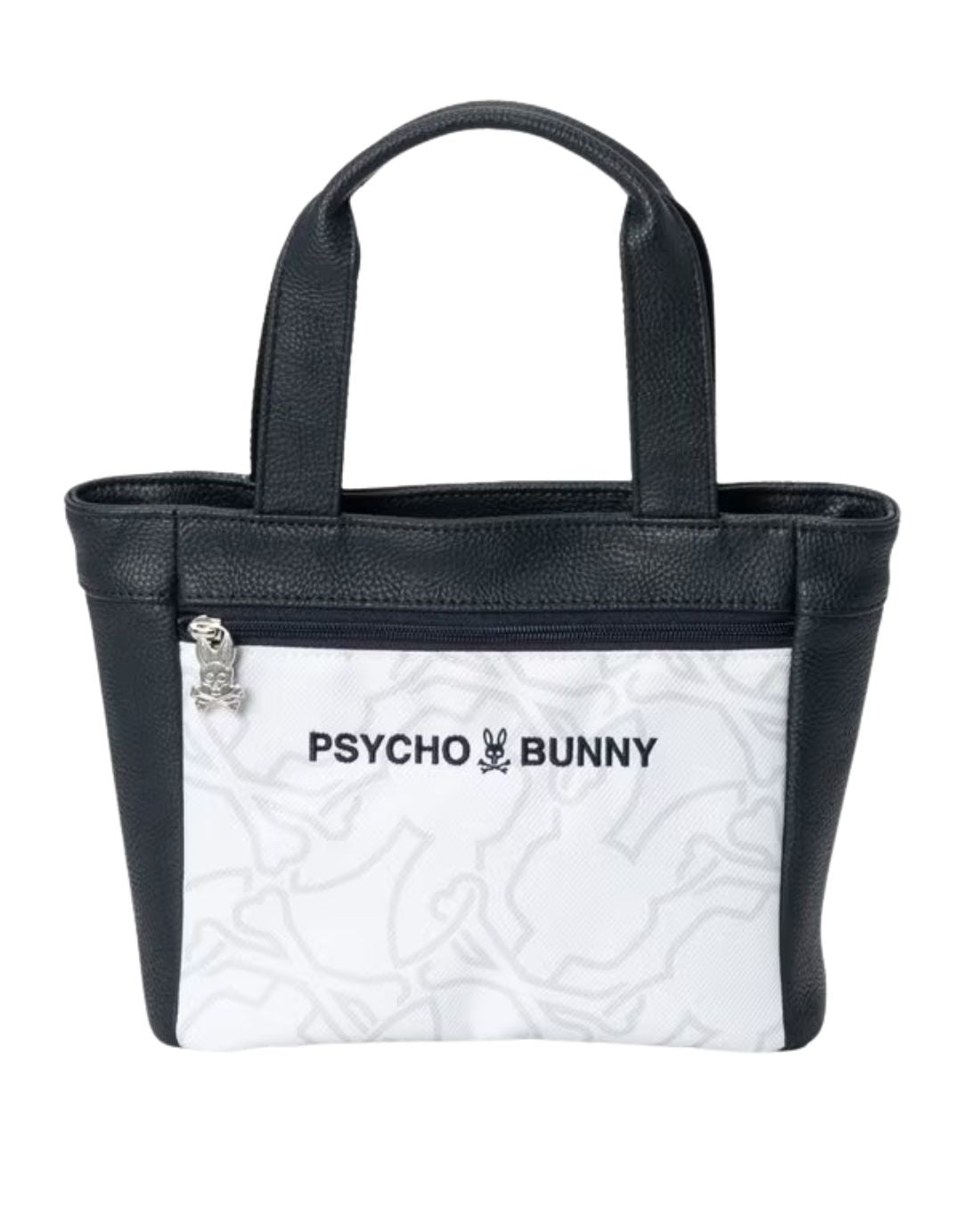 BOLSO PSYCHO BUNNY PARA HOMBRE COLOR BLANCO PBMG6AB6WHT