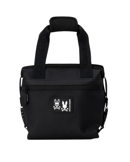 BOLSO PSYCHO BUNNY PARA HOMBRE COLOR NEGRO PBMG6AB4BLK
