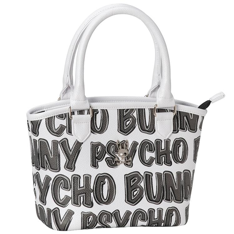 BOLSO PSYCHO BUNNY PARA HOMBRE COLOR BLANCO PBMG6AB2WHT