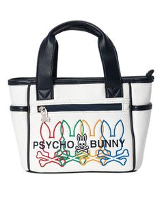 BOLSO PSYCHO BUNNY PARA HOMBRE COLOR BLANCO PBMG6AB7WHT