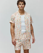 CAMISA M/C PSYCHO BUNNY PARA HOMBRE COLOR BLANCO MT0300079250