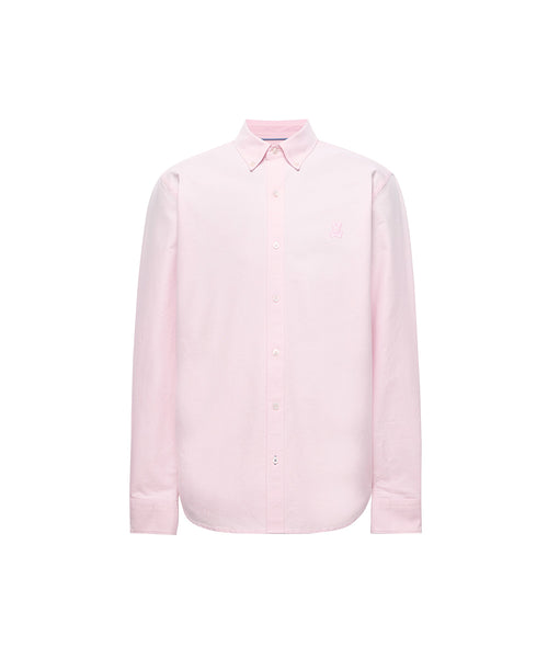 CAMISA M/L PSYCHO BUNNY PARA HOMBRE COLOR ROSADO MT0300156655