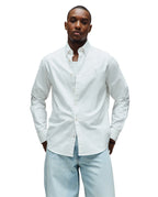 CAMISA M/L PSYCHO BUNNY PARA HOMBRE COLOR BLANCO MT0300156100