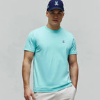 T-SHIRT PSYCHO BUNNY PARA HOMBRE COLOR AZUL B6U014F200409
